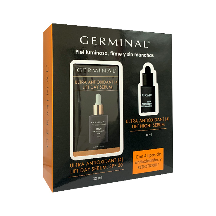 Germinal Ultra Antioxidant 4 Sérum Antioxidante Pack Día 30ml + Noche 8ml