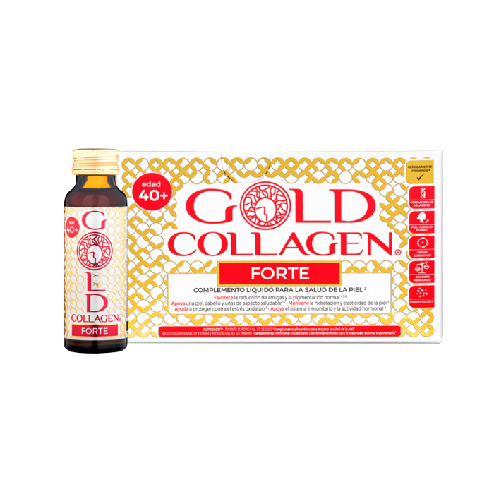 Gold Collagen Forte 10 Frascos de 50ml