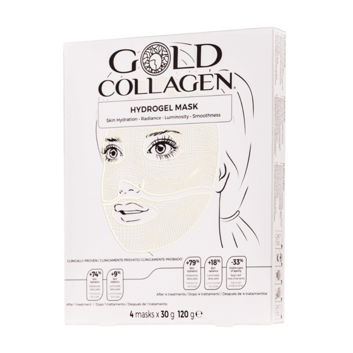 Gold Collagen Hydrogel Mask 4uds X 30g