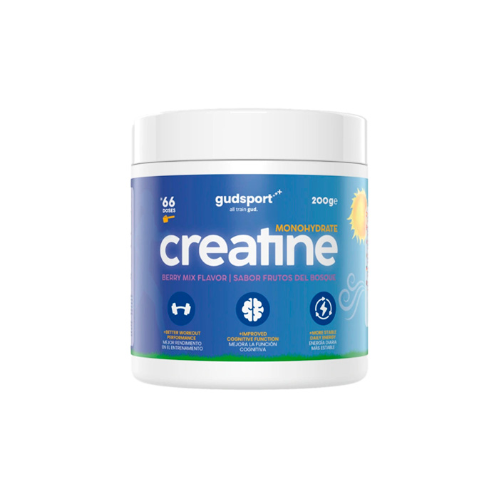 Gudsport Creatina Monohidrato Sabor Frutos Del Bosque 200g