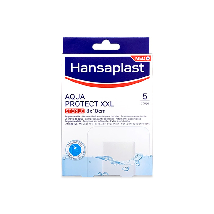 Hansaplast Aqua Protect Xxl 8x10cm 5 Apósitos