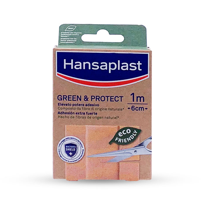 Hansaplast Green & Protect 1mx6cm 10 Unidades