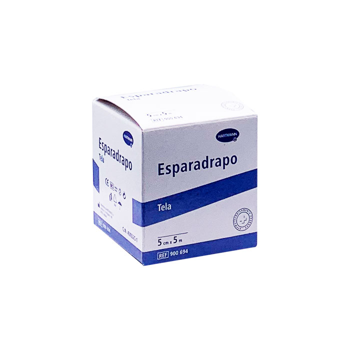 ESPARADRAPO HIPOALERGICO HARTMANN TELA 5 Mx 5 CM BLANCO