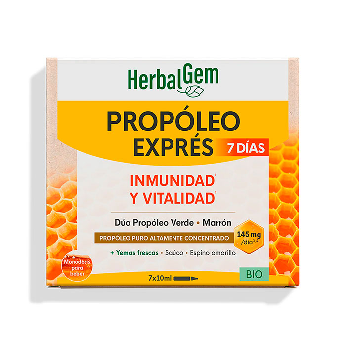 Herbalgem Propóleo Exprés Monodosis 7 X 10 ml