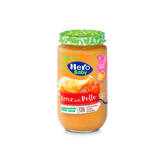 Hero Baby Tarrito Arroz con Pollo 235g