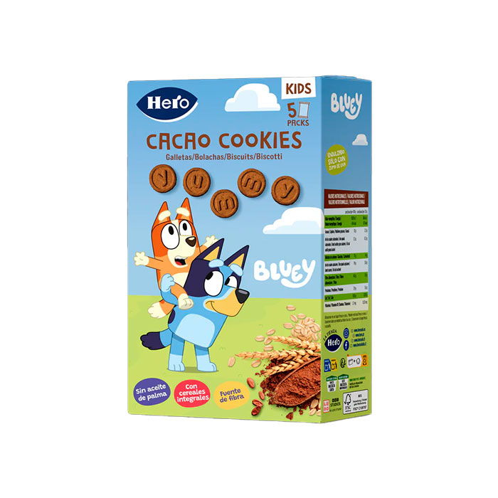 Hero Kids Galletas Cacao Bluey 100g