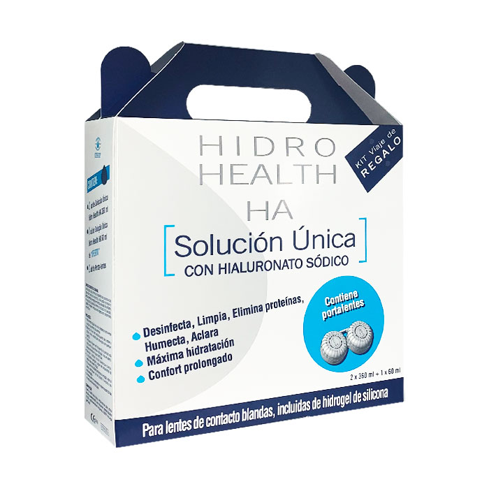 Hidro Health Ha 2x360ml + 60ml + 2 Portalentes