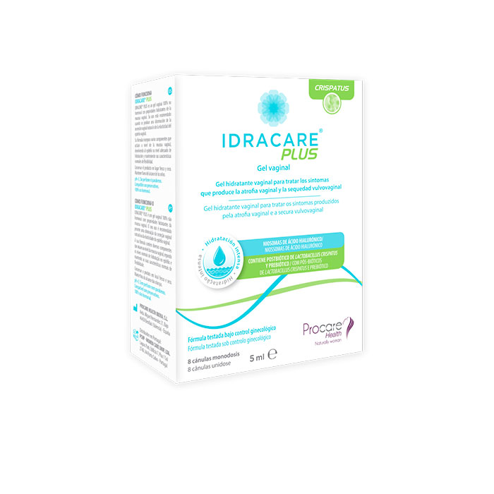 Idracare Plus Gel Vaginal 8 Cánulas Monodosis