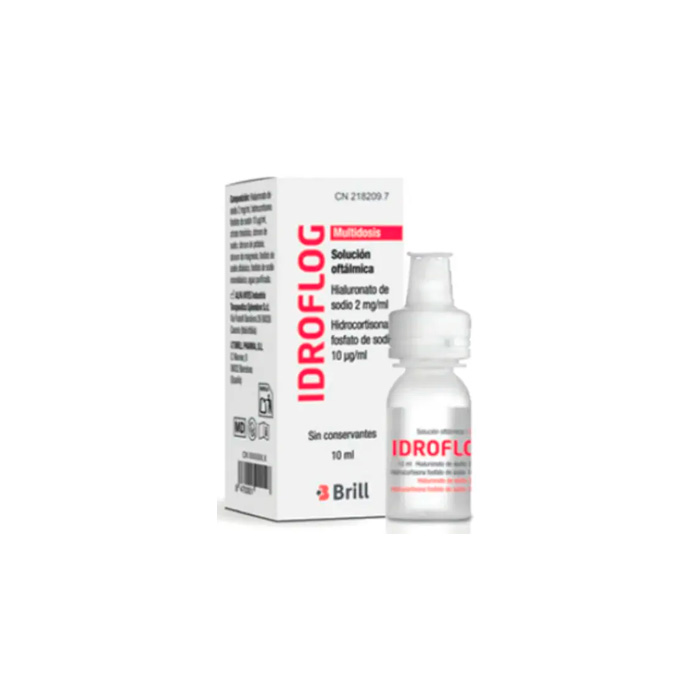 Idroflog Solución Oftálmica Multidosis 10ml