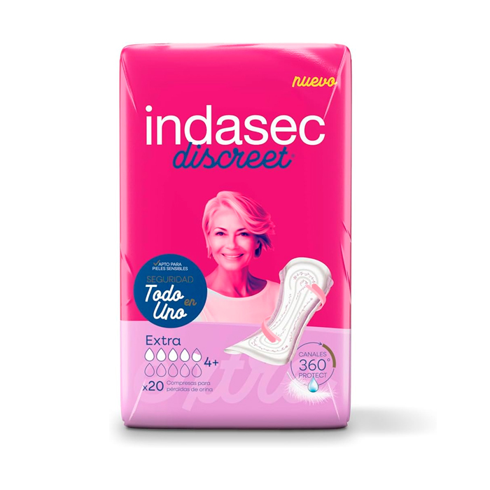 Indasec Discreet Extra 20 Unidades