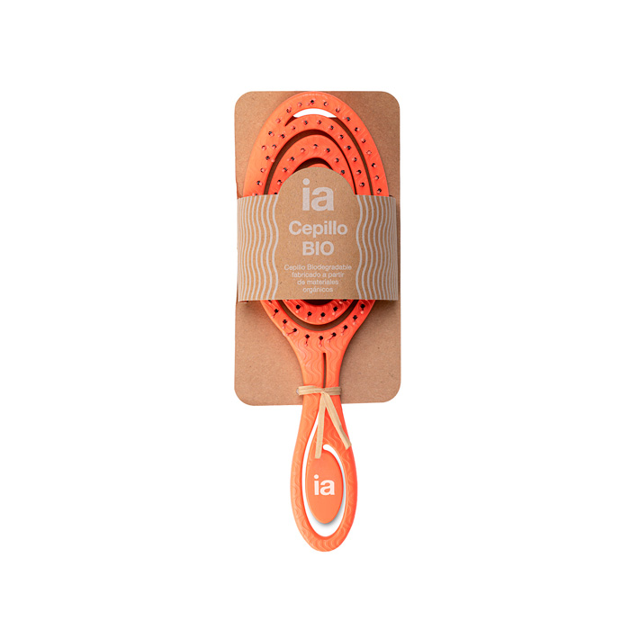 Interapothek Cepillo Del Pelo Biodegradable Naranja
