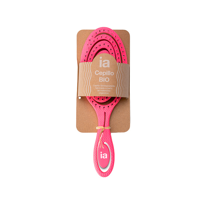 Interapothek Cepillo Del Pelo Biodegradable Rosa
