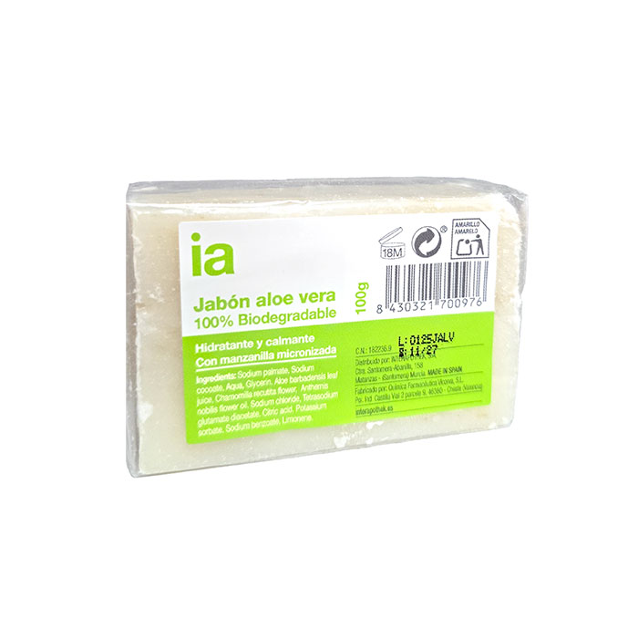 Interapothek Jabón Bio Aloe Vera 100g