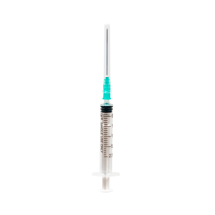 Interapothek Jeringa Estéril 2,5ml con Aguja 40/8mm