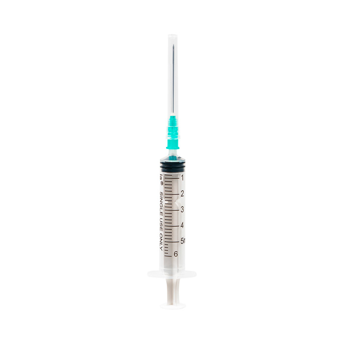 Interapothek Jeringa Estéril 5ml con Aguja 40/8mm