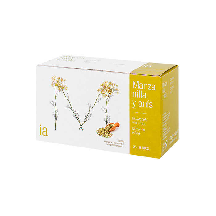 Interapothek Manzanilla y Anís 25 Filtros