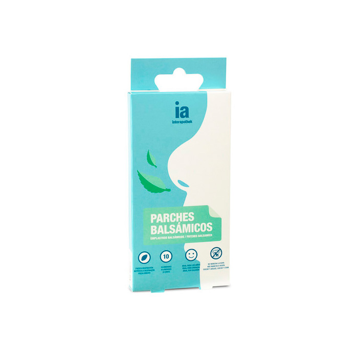 Interapothek Parches Balsámicos 10 Unidades