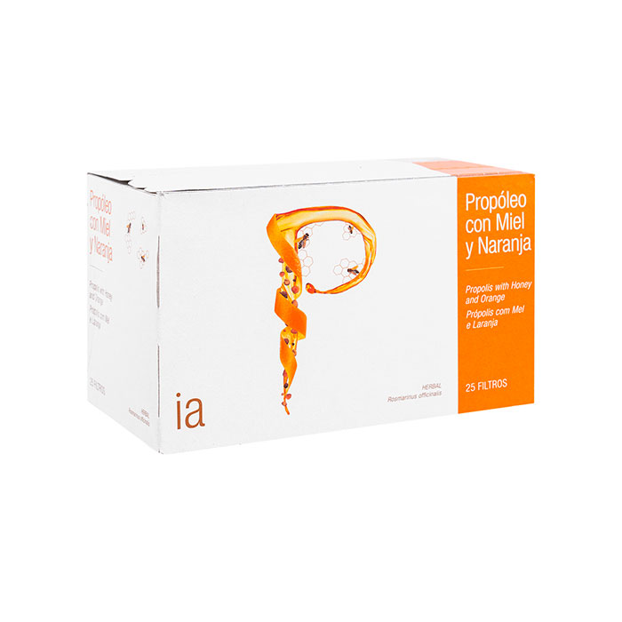 Interapothek Propóleo con Miel y Naranja 25 Filtros