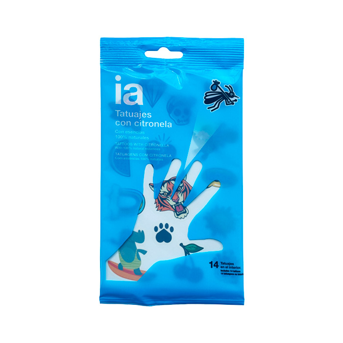 Interapothek Tatuajes con Citronela 14 Uds