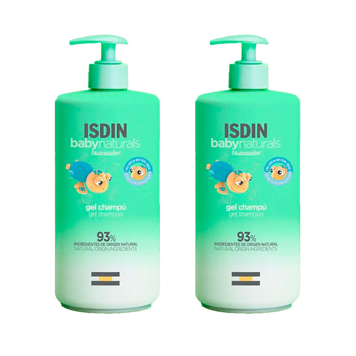 Isdin Baby Naturals Gel Champú Duplo 750ml+750ml