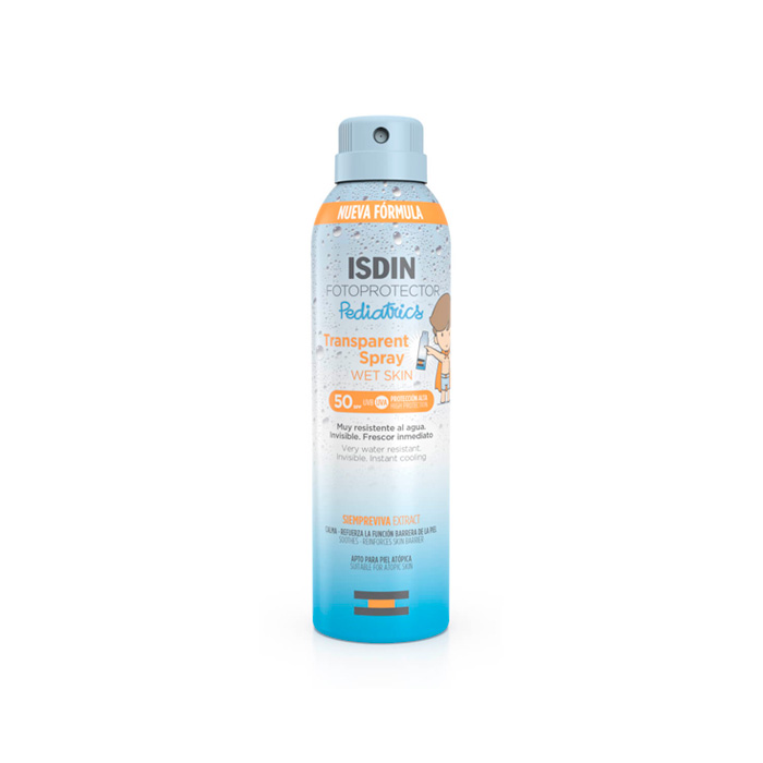 Fotoprotector Isdin Pediatrics Transparent Spray Wet Skin Spf50 250ml