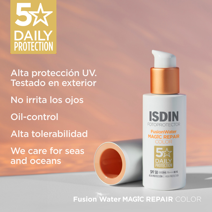Isdin Fusion Water Magic Repair Color Spf50 50ml