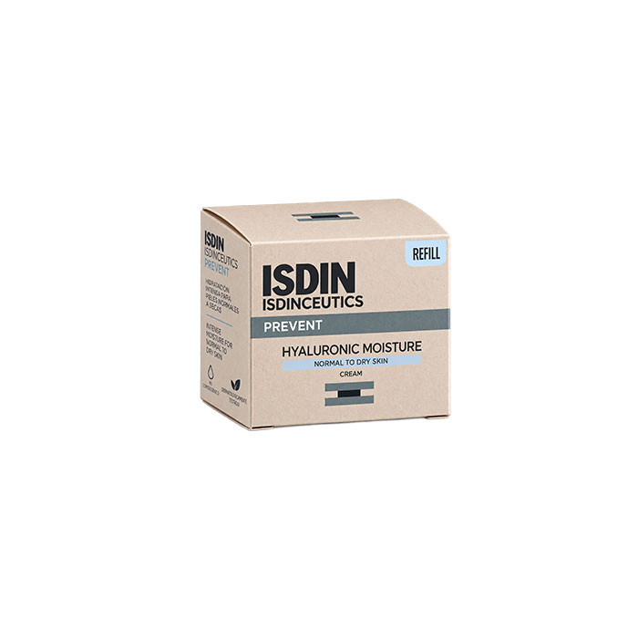 Isdin Isdinceutics Prevent Refill Hyaluronic Moisture Normal To Dry Skin 50g