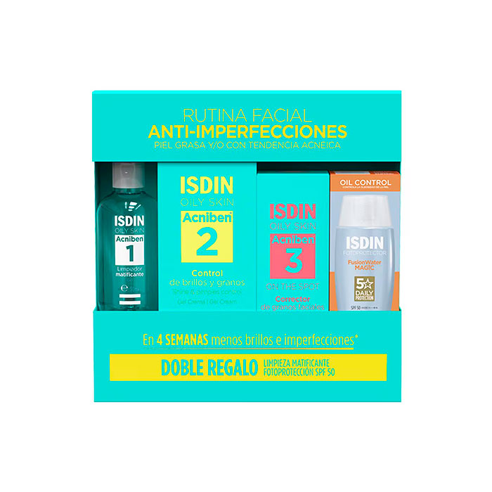 Isdin Pack Rutina Facial Anti-imperfecciones Piel Grasa