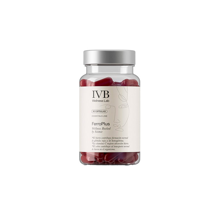 Ivb Wellness Ferroplus 90 Cápsulas