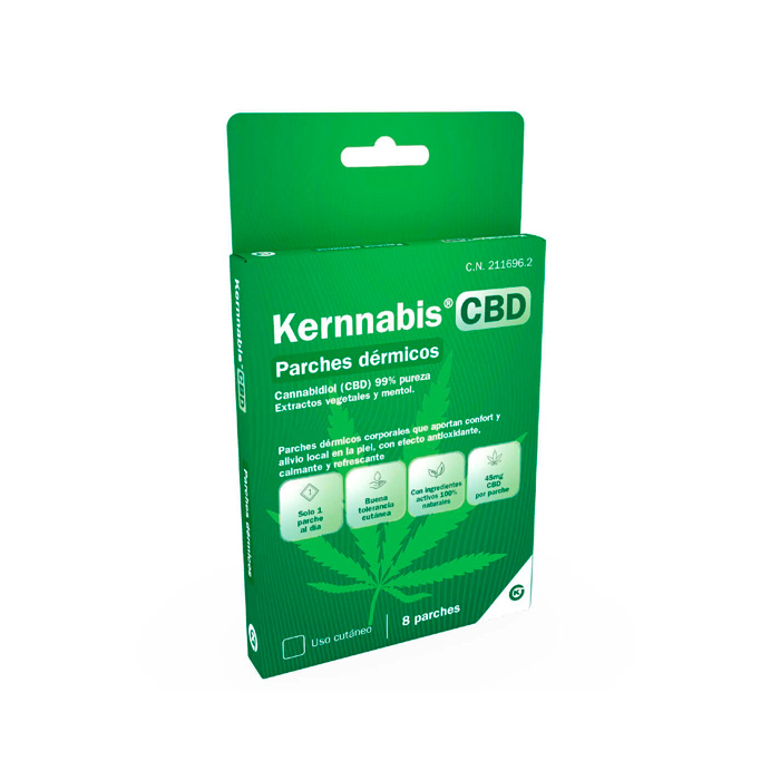 Kernnabis Cbd 8 Parches Dérmicos