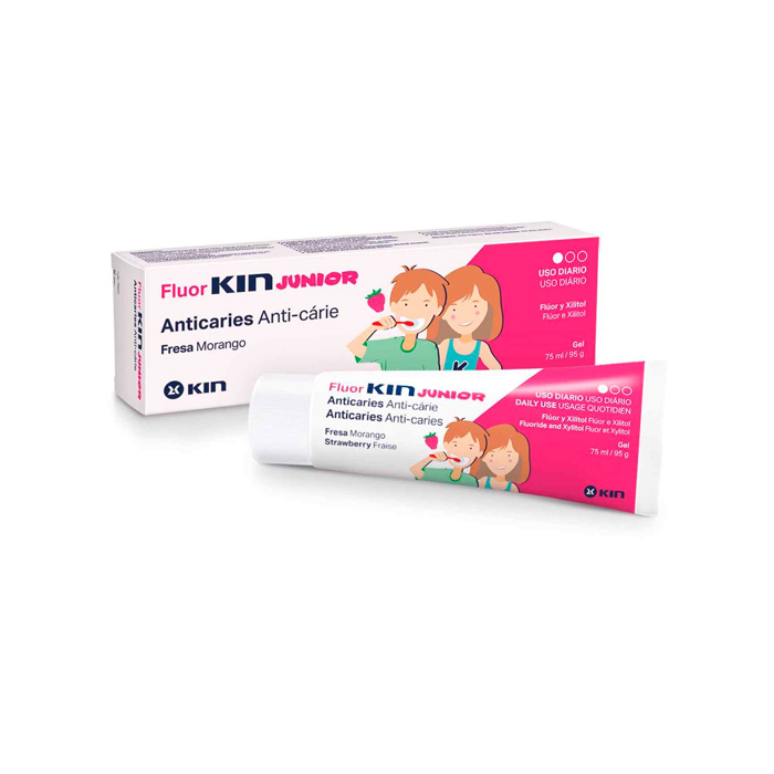 Kin Fluor Junior Gel Fresa 75ml
