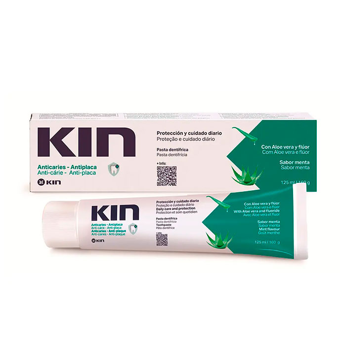 Kin Pasta Dentífrica con Aloe Vera y Flúor 125ml