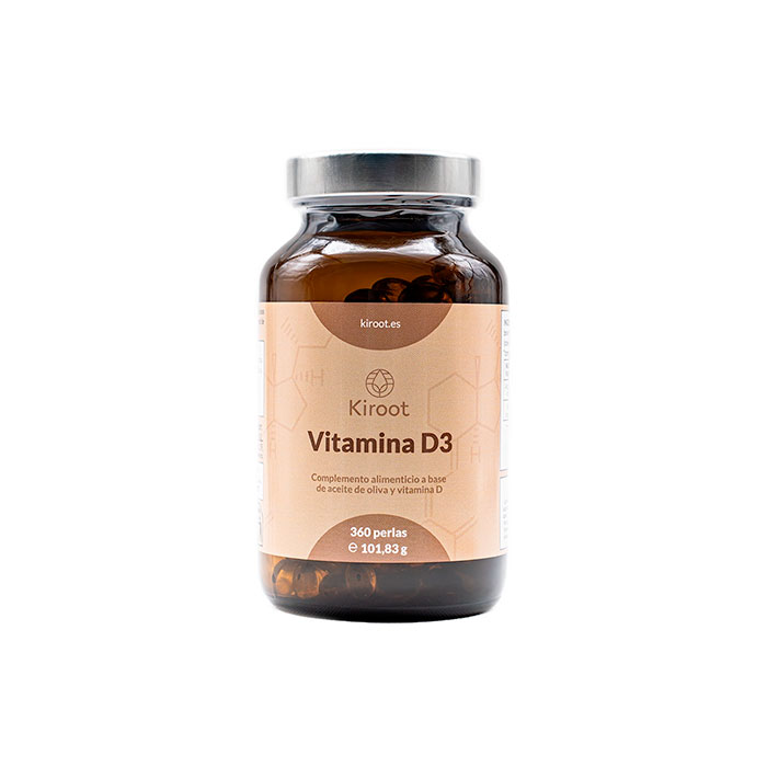 Kiroot Vitamina D3 360 Perlas