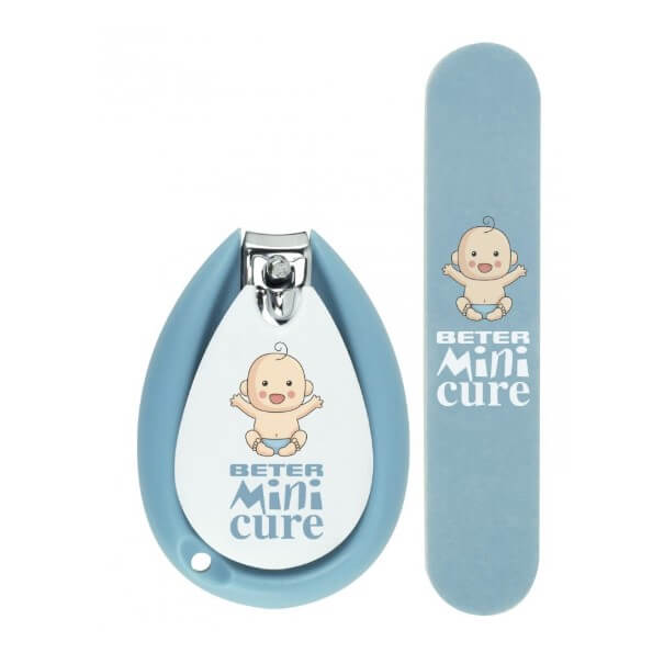 Beter Kit Minicure Para Bebé Azul