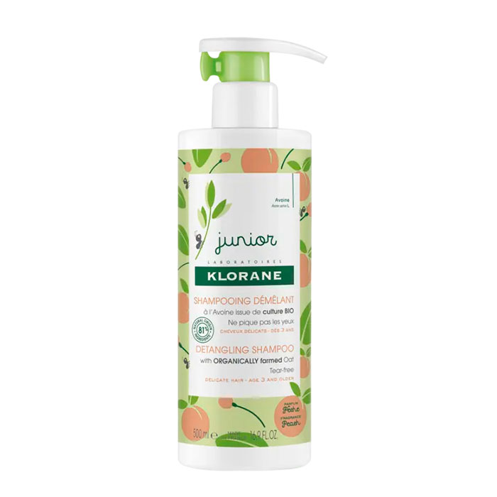 Klorane Champú Desenredante Melocotón 500ml
