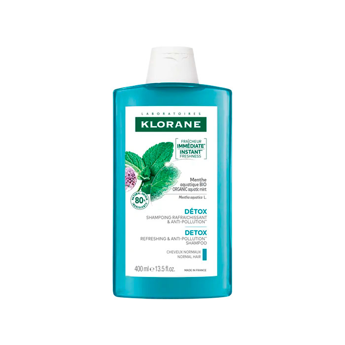 Klorane Champú Menta Acuática Bio 400ml