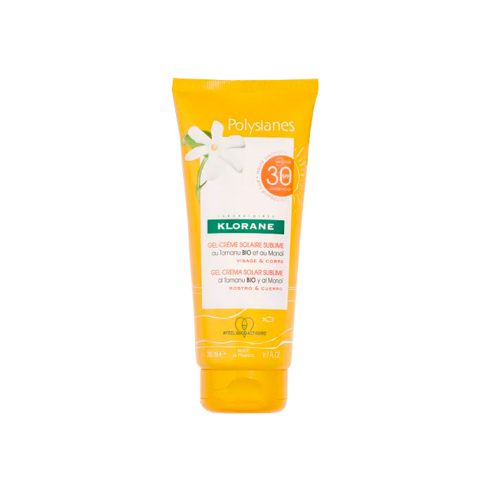 Klorane Polysianes Gel Crema Solar Sublime Spf30 200ml