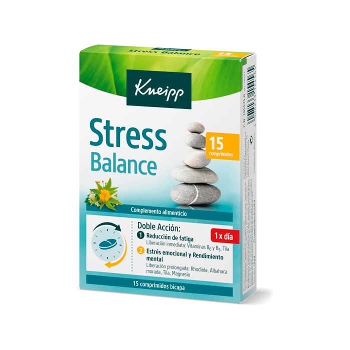 Kneipp Stress Balance Doble Acción 15 Comprimidos Bicapa