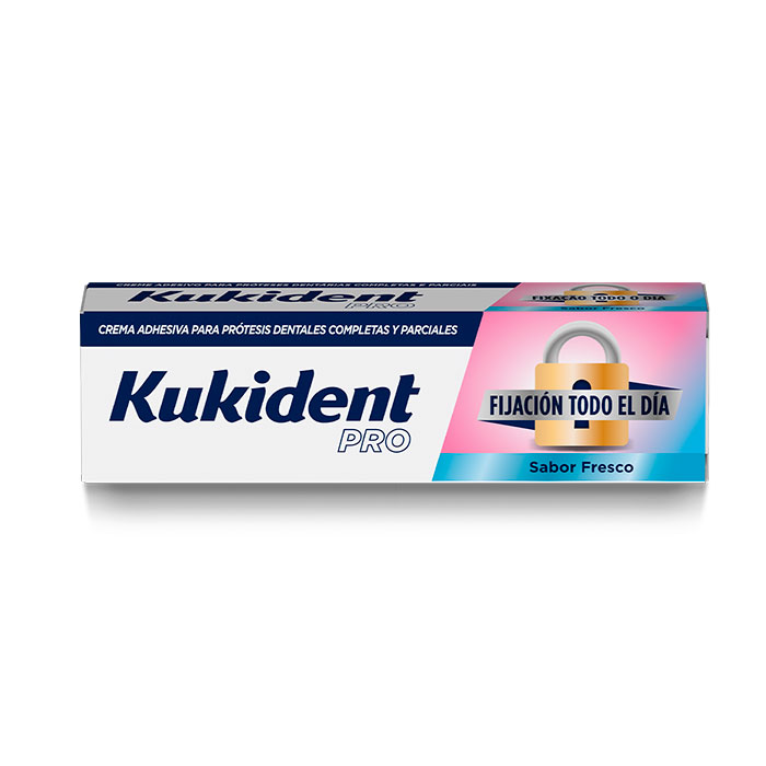 Kukident Pro Fijación Todo El Día Sabor Fresco 47gr