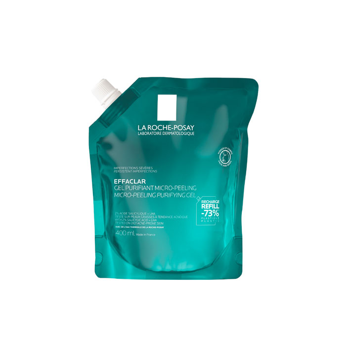 La Roche Posay Effaclar Gel Purificante Micro Exfoliante Ecorecarga 400ml