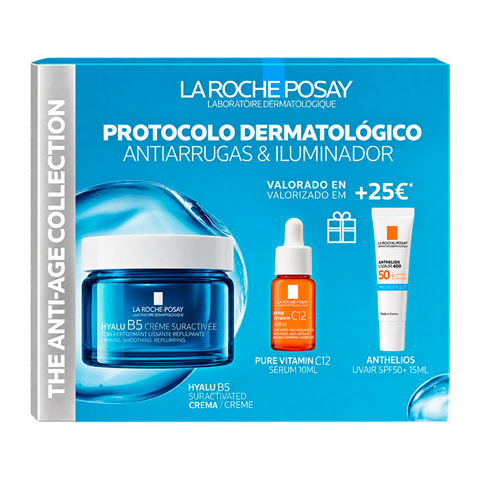 La Roche Posay Protocolo Dermatológico Antiarrugas & Iluminador