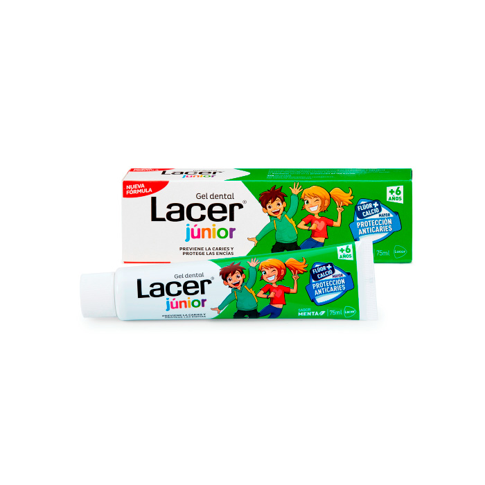 Gel Dental Lacer Junior Menta 75ml