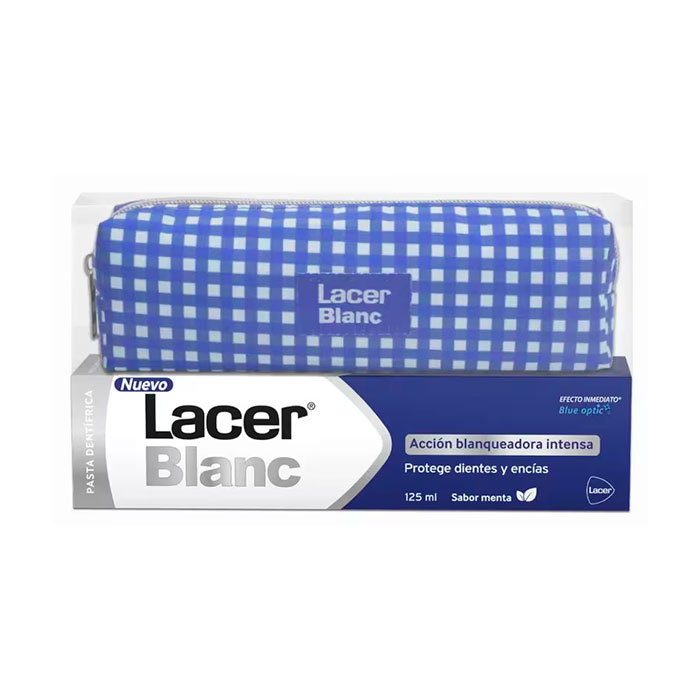 Lacer Blanc Kit Pasta Dental Blanqueadora Menta 125ml + Neceser