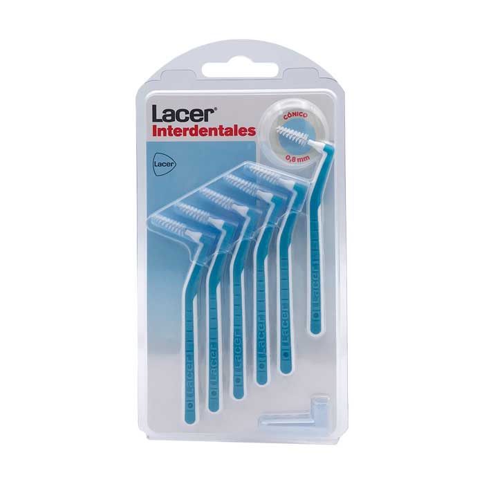 Lacer Cepillo Interdental Angular Conico 6 Uds