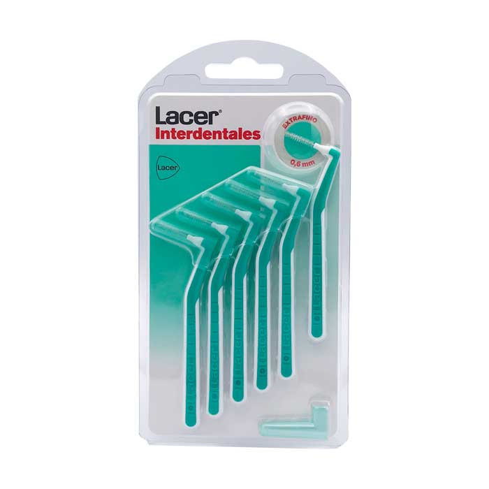 Lacer Cepillo Interdental Angular Extrafino 6 Uds