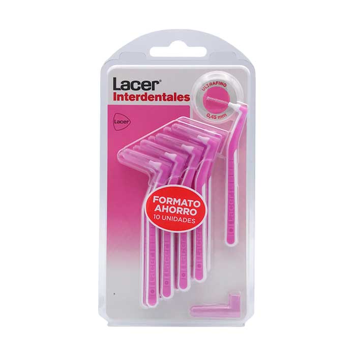 Lacer Cepillo Interdental Angular Ultrafino 10 Uds