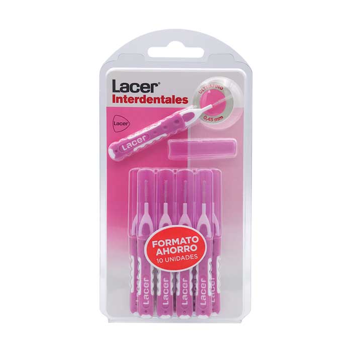 Lacer Cepillo Interdental Recto Ultrafino 10 Uds