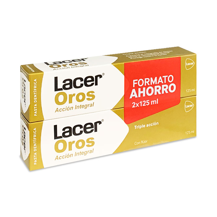 Lacer Oros Duplo Pasta Dentifrica 125 ml + 125 ml