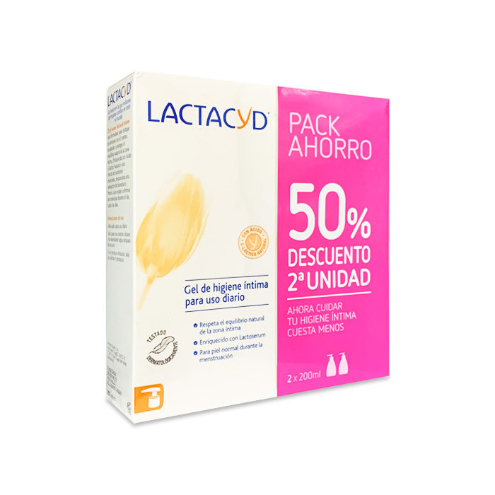 Lactacyd Higiene Íntima Duplo 200 + 200 ml