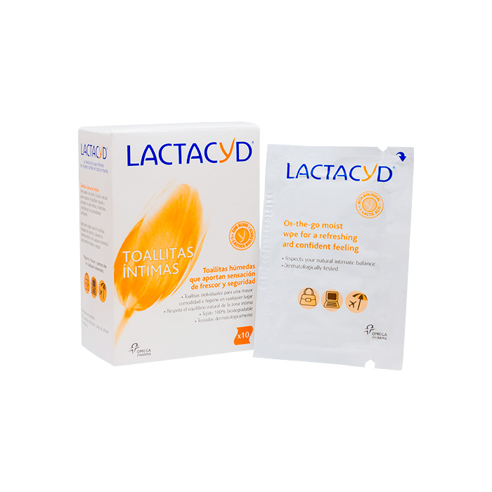 Lactacyd Toallitas Íntimas 10 Unidades